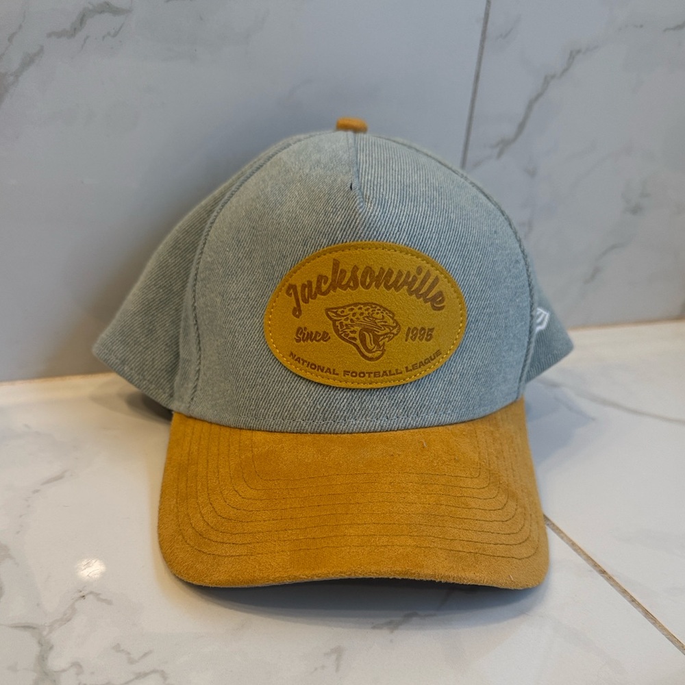 Jacksonville Jaguars 9Forty adjustable A-Frame Hat (NWT)